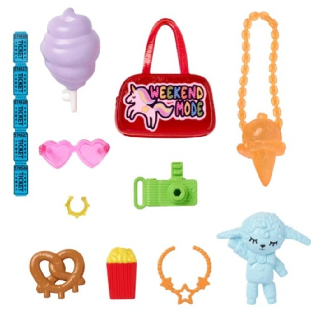 BARBIE WEEKEND MODE FASHION PACK ACCESSORIES